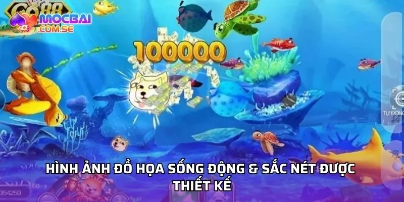 Hình ảnh đồ họa sống động & sắc nét được thiết kế