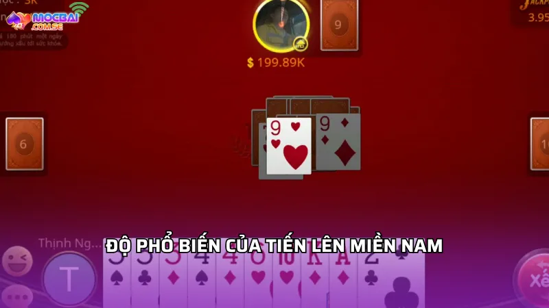 Độ phổ biến của Tiến lên miền Nam